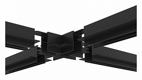 Соединитель для треков Denkirs SMART HIDE черный арт. TR2114-BK