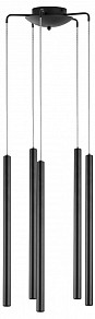 Подвесная люстра Lightstar Tubo черный арт. L5T747247