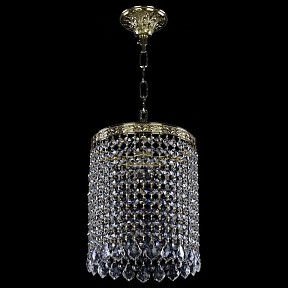 Подвесной светильник Bohemia Ivele Crystal 1920 золото арт. 19201/20IV G Leafs