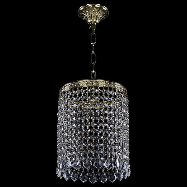 Подвесной светильник Bohemia Ivele Crystal 1920 золото арт. 19201/20IV G Leafs