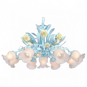 Подвесная люстра Lucia Tucci Fiori Di Rose яркие арт. Fiori di rose 184.8.1