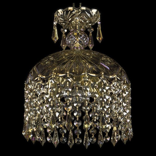 Подвесной светильник Bohemia Ivele Crystal 1478 золото арт. 14781/22 G Drops M801