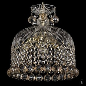 Подвесной светильник Bohemia Ivele Crystal 1478 золото арт. 14781/25 G Balls K721