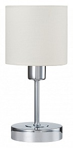 Настольная лампа декоративная Escada Denver серый арт. 1109/1 Chrome/Beige