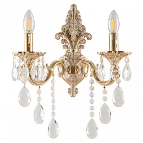 Бра Bohemia Ivele Crystal AL7801 золото арт. AL7801B14/2/175 B GW