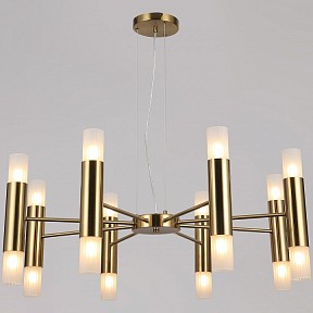 Подвесная люстра ILLUMICO BRASS золото арт. IL0314-16P-79 BRASS