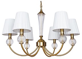 Подвесная люстра Arte Lamp Gracie коричневый арт. A7301LM-6PB