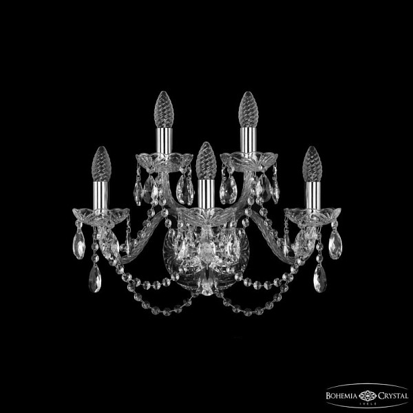 Бра Bohemia Ivele Crystal 1402 никель арт. 1402B/3+2/160 Ni