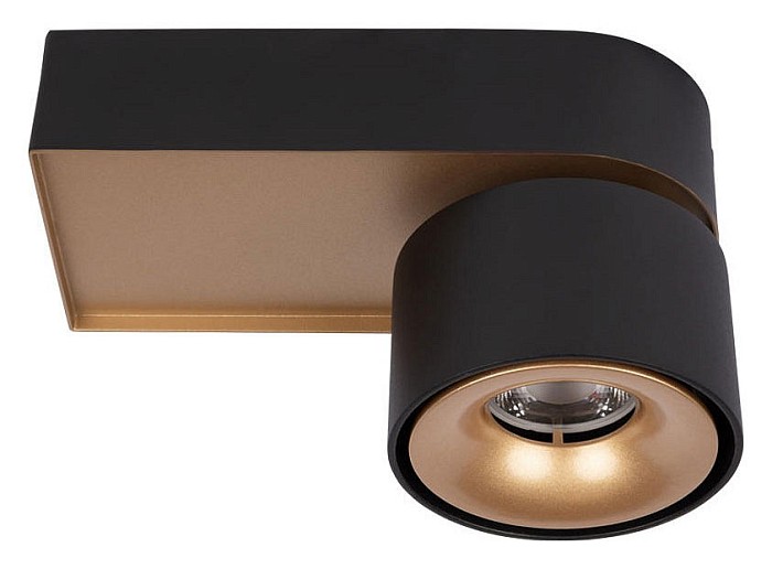 Накладной светильник Loft it Knof черный арт. 10324/A Gold Black