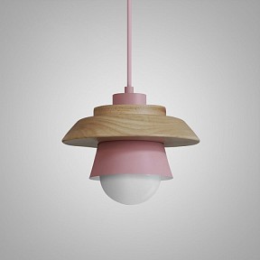 Подвесной светильник Imperiumloft Eco розовый арт. ECO1