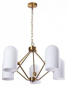 Подвесная люстра Arte Lamp Cassel медь арт. A5454LM-5PB