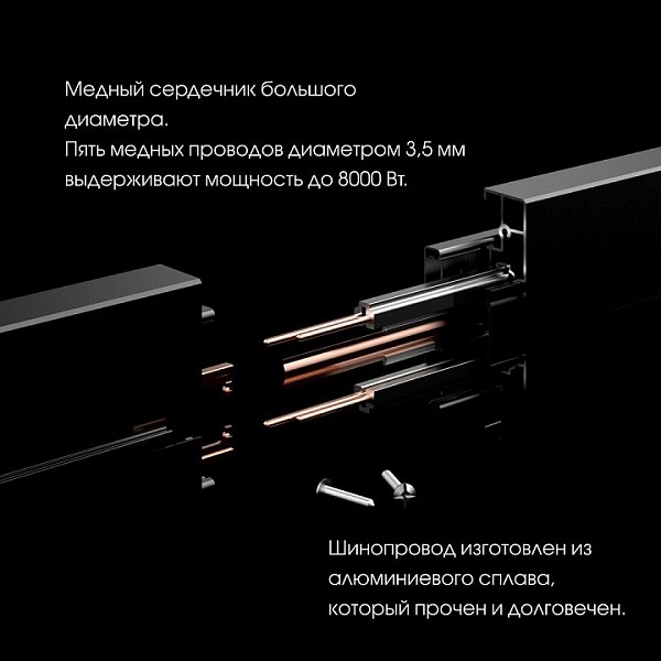 Накладной светильник Arte Milano Am-track-sockets черный арт. 380022TLS/LWS Black