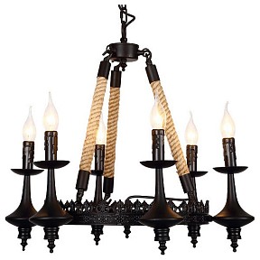 Подвесная люстра Loft it 1862 черный арт. LOFT1862-6