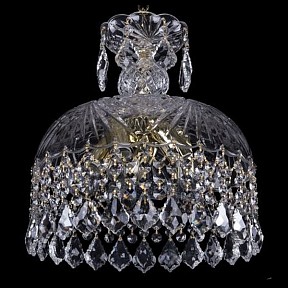 Подвесной светильник Bohemia Ivele Crystal 1478 золото арт. 14781/30 G Leafs