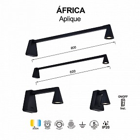Бра Mantra Africa черный арт. 9413