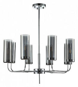 Люстра на штанге Indigo Balletto серый арт. 13014/8R Chrome