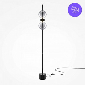 Торшер Maytoni Double Moon черный арт. MOD478FL-L15B3K
