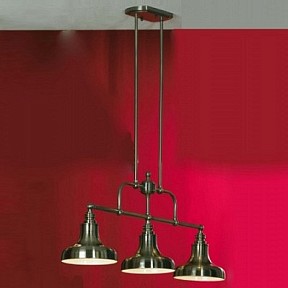 Люстра на штанге Lussole Sona бронза арт. GRLSL-3013-03