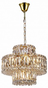 Подвесная люстра Newport 8450 золото арт. 8458+3/C gold