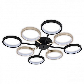 Потолочная люстра Escada 10262 черный арт. 10262/8LED