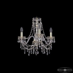 Подвесная люстра Bohemia Ivele Crystal 1403 золото арт. 1403/3/160 G