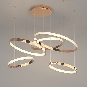 Подвесной светильник Eurosvet Posh металл арт. 90175/5 медный 160W