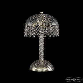 Настольная лампа декоративная Bohemia Ivele Crystal 1478 золото арт. 14781L2/22 G R