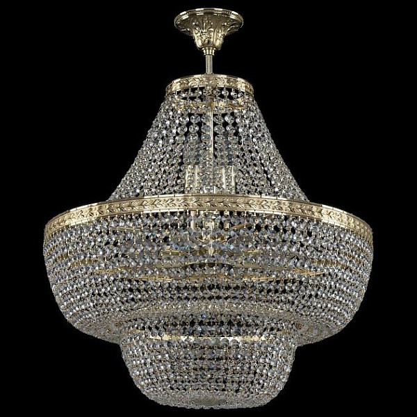 Светильник на штанге Bohemia Ivele Crystal 1909 золото арт. 19091/H1/55IV G