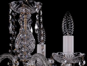 Подвесная люстра Bohemia Ivele Crystal 1402 яркие арт. 1402/3/141/Pa