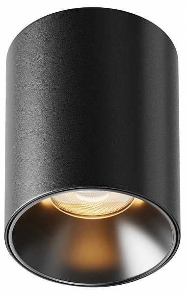 Накладной светильник Maytoni Alfa LED черный арт. C064CL-8W2.7K-RD-B