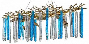 Подвесная люстра Dio D’Arte Tavenna золото арт. Tavenna H 1.5.100x40.176 G