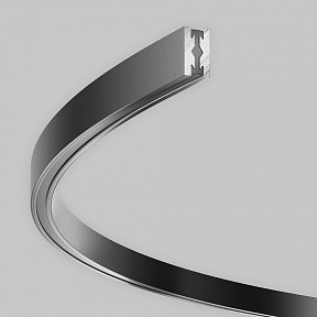 Трек Maytoni Technical Busbar trunkings Flarity черный арт. TRX154-2SR-D1200-B