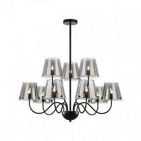 Люстра на штанге Lumion Smoky черный арт. 6570/9C