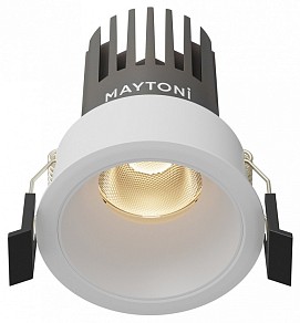 Встраиваемый светильник Maytoni Technical Омут белый арт. DL123-10W-3K-W