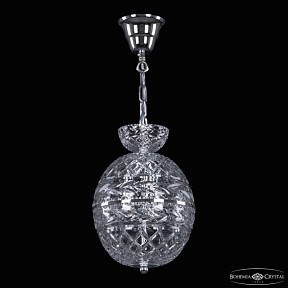 Подвесная люстра Bohemia Ivele Crystal 5480 никель арт. 5480/20 Ni Clear/M-1F