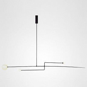 Подвесной светильник Imperiumloft Lines черный арт. LINES-06