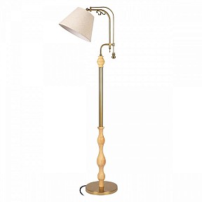 Торшер Loft it Elaine бронза арт. 10569F Light wood