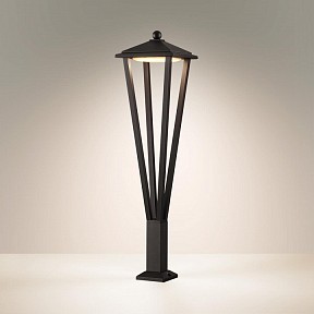 Наземный светильник Odeon Light Bearitz черный арт. 6655/12GL3