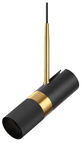 Подвесной светильник Odeon Light Bullet черный арт. 4356/1