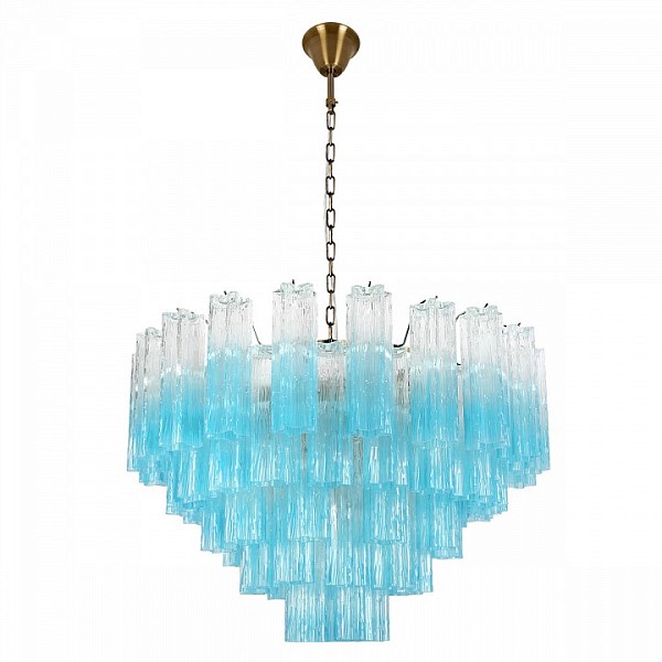 Подвесная люстра Loft it Murano бронза арт. 10580/800 Clear blue