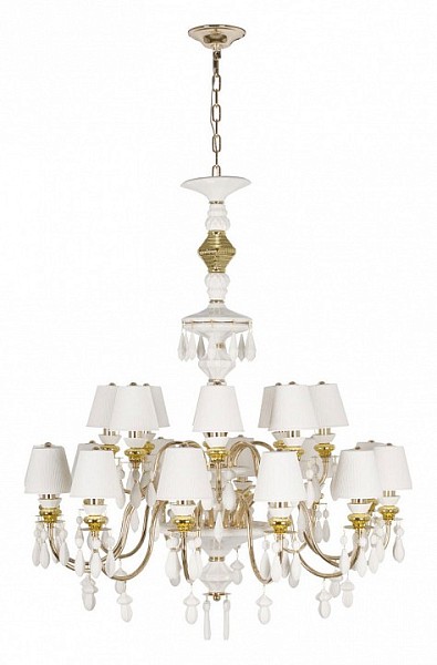Подвесная люстра Loft it Grace желтый арт. 10203/12+8 White