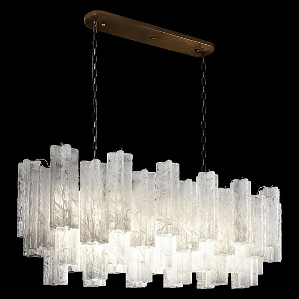 Подвесная люстра Loft it Murano бронза арт. 10580/1000R White