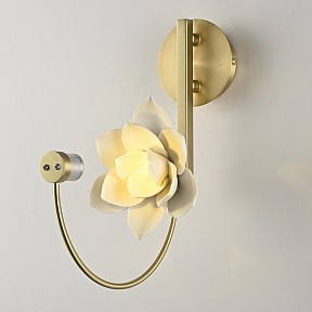 Бра Imperiumloft MAGNOLIA латунь арт. MAGNOLIA-WALL01