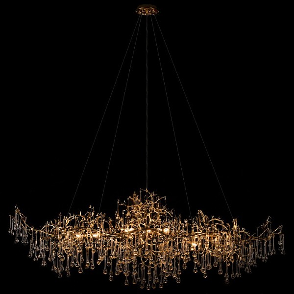 Подвесная люстра Loft it Coral бронза арт. 10351/1500L AB