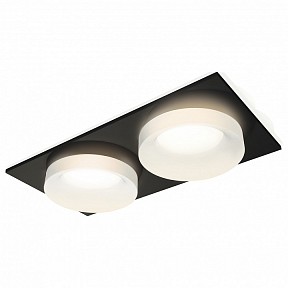 Встраиваемый светильник Ambrella Light XC черный арт. XC7636044