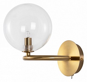 Бра Arte Lamp Albus коричневый арт. A7780AP-1AB