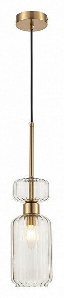 Подвесной светильник Escada Gloss желтый арт. 1141/1S Beige