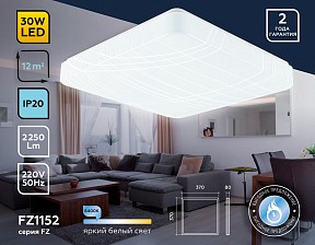 Накладной светильник Ambrella Light FZ белый арт. FZ1152