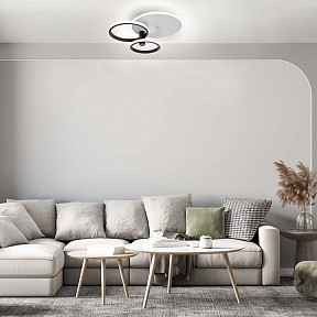 Светильник на штанге Escada Contour белый арт. 10213/2LED BL White