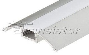 Профиль Arlight ARH-FLAT-2000 ANOD серый арт. 016149